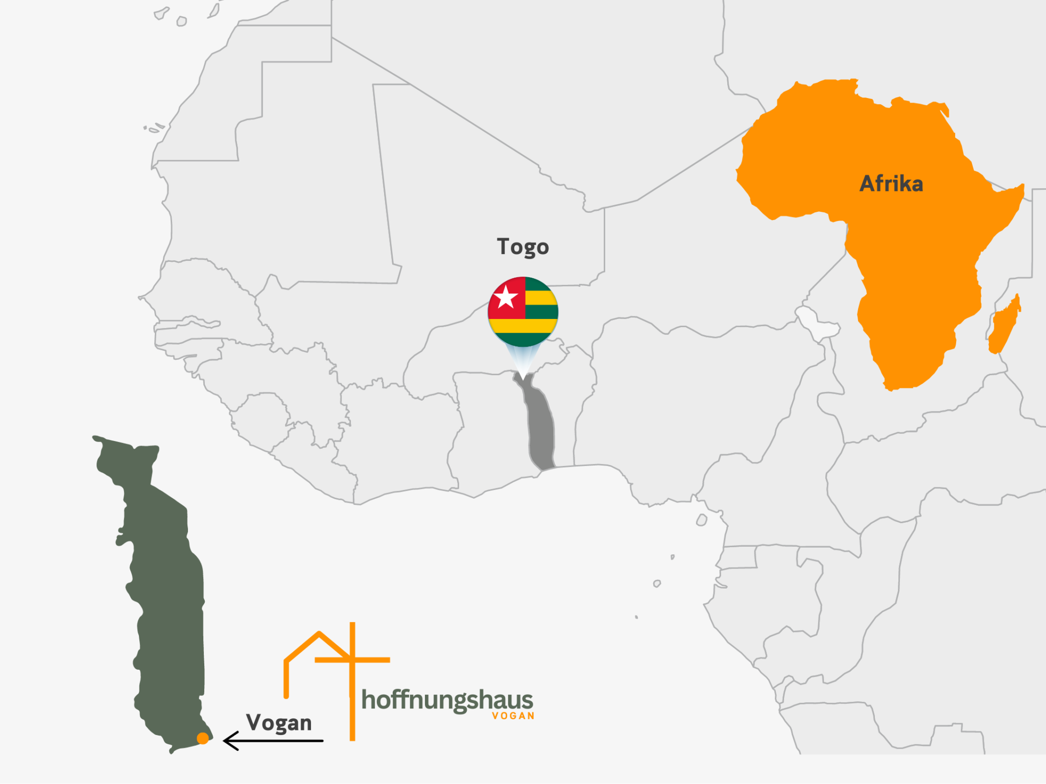 Hoffnungshaus Hilfswerk Ort Togo Vogan
